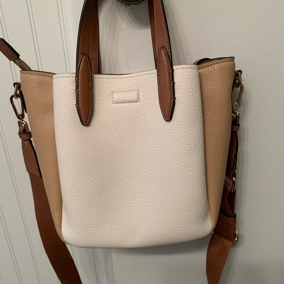 Calvin Klein Cream and Tan Bag - Picture 2 of 12